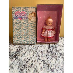 Rose ONeills Original Kewpie Doll By Goldberger 1999 With Box Red Polka Dot Dres
